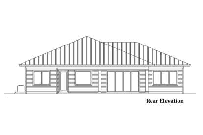 Florida House Plan #207-00070 Elevation Photo