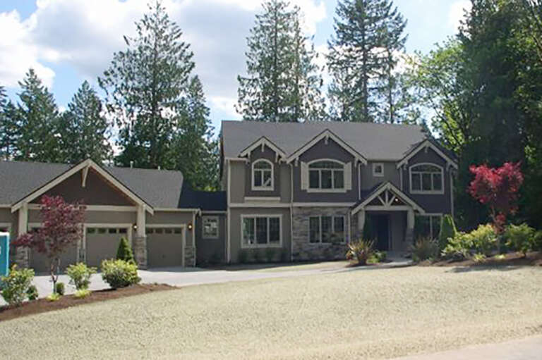 Traditional House Plan #4771-00010 Elevation Photo