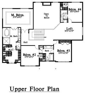 Second Floor for House Plan #4771-00010