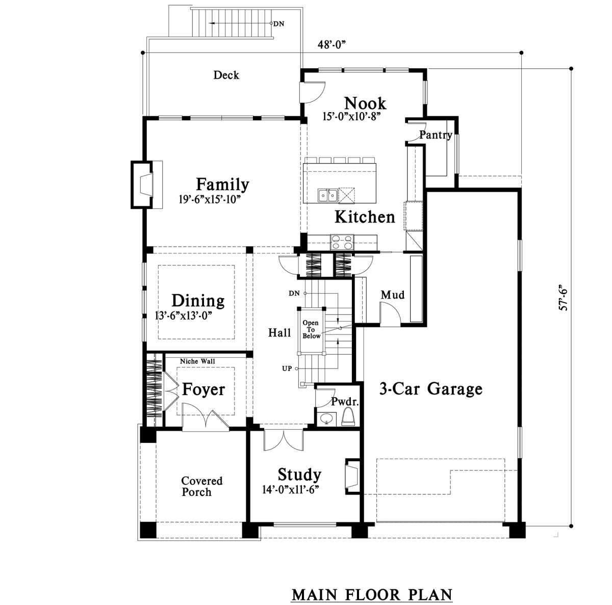 Main Floor for House Plan #4771-00011