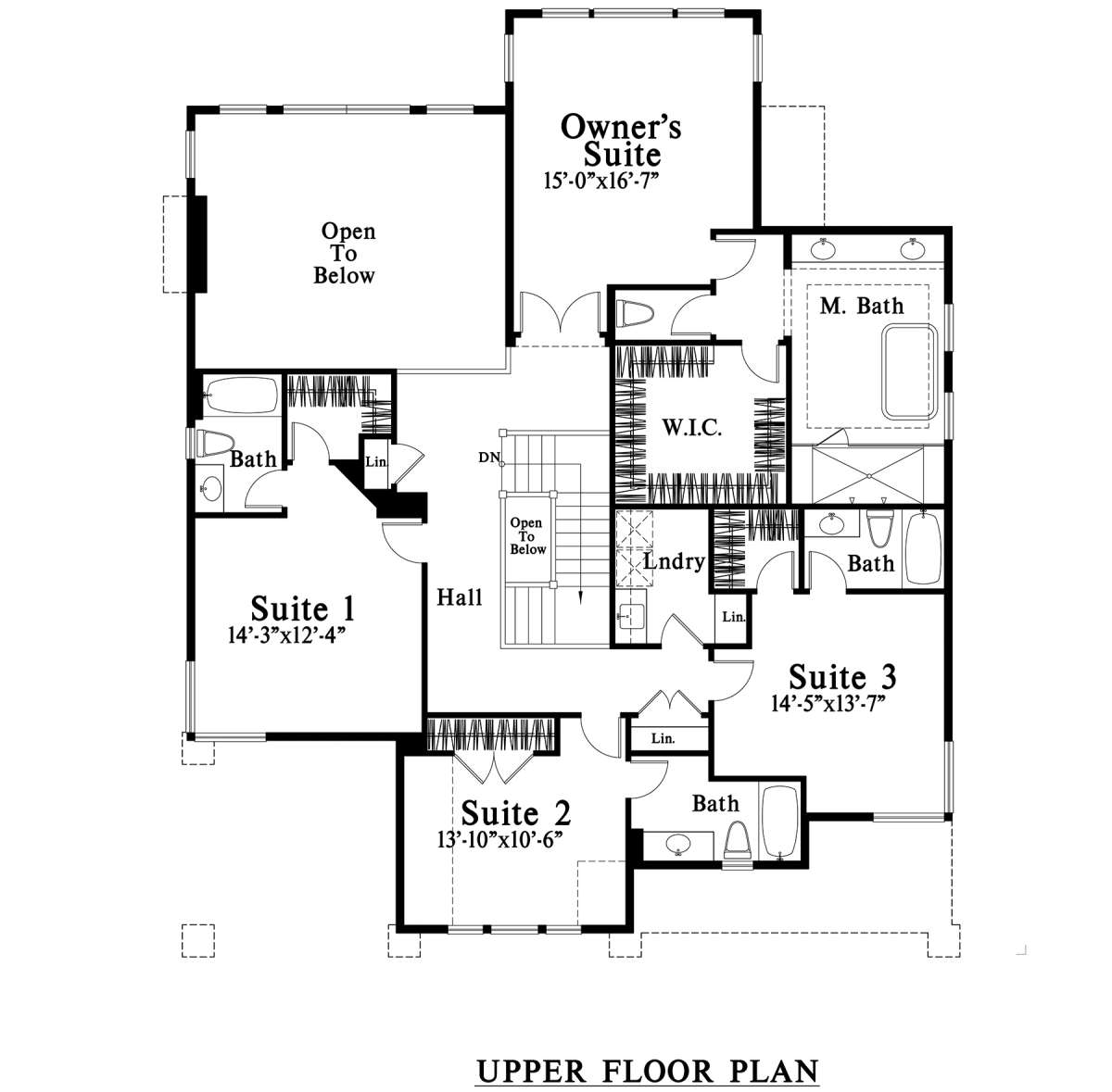Second Floor for House Plan #4771-00011
