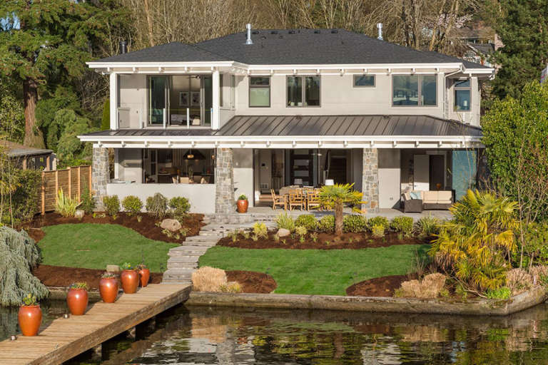 Contemporary House Plan #4771-00012 Elevation Photo