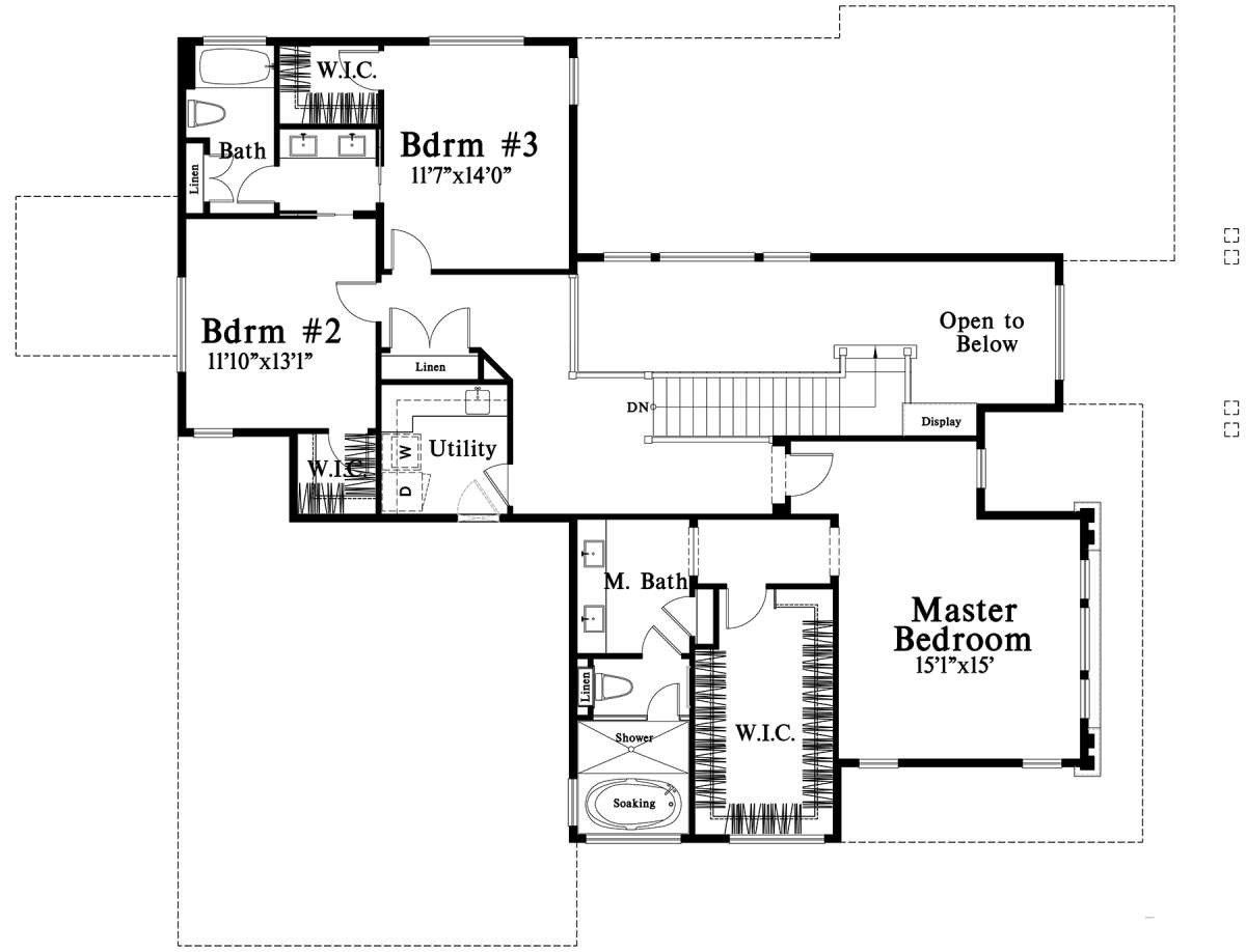 Second Floor for House Plan #4771-00013
