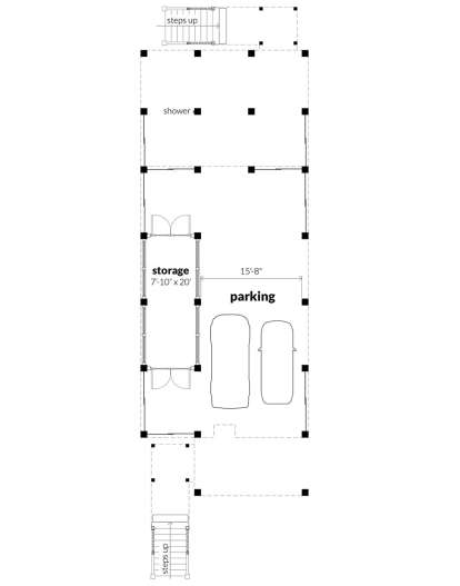Garage for House Plan #028-00161