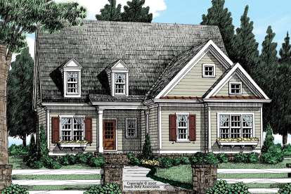 House Plan House Plan #20816 Front Elevation 