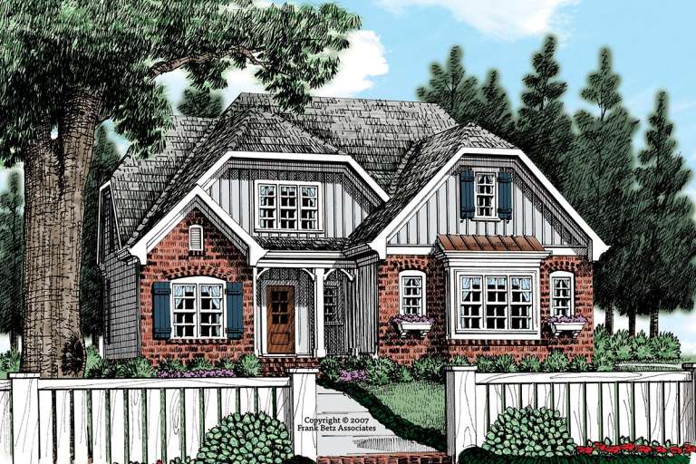House Plan House Plan #20817 Front Elevation 