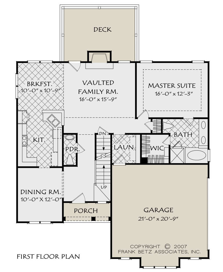 House Plan House Plan #20817 Drawing 1