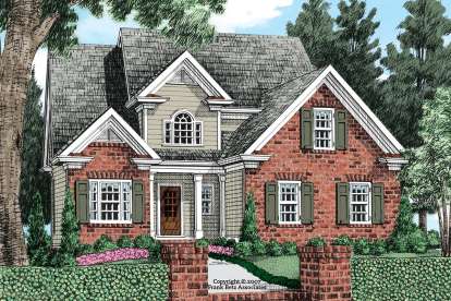 Traditional House Plan #8594-00035 Elevation Photo