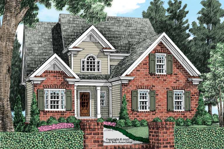House Plan House Plan #20818 Front Elevation 