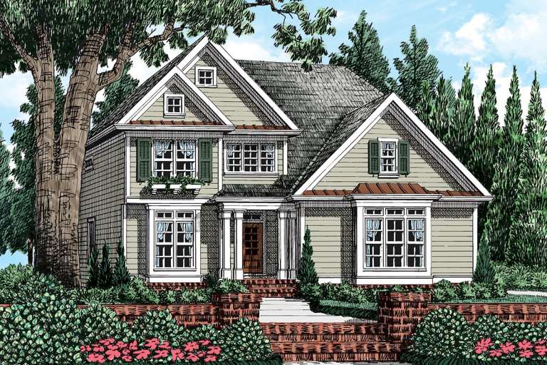 House Plan House Plan #20819 Front Elevation 