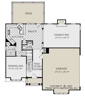 Main Floor for House Plan #8594-00036
