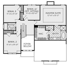 Second Floor for House Plan #8594-00036