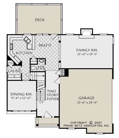 Main Floor for House Plan #8594-00037