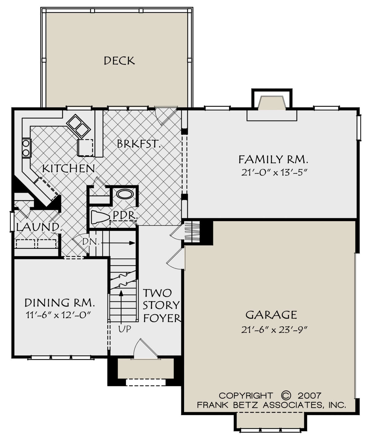 Main Floor for House Plan #8594-00038