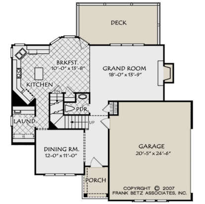 Main Floor for House Plan #8594-00040