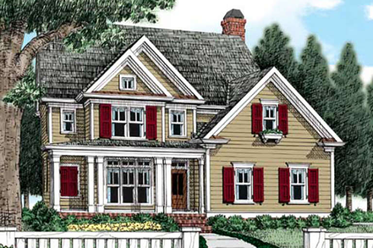 House Plan House Plan #20824 Front Elevation 