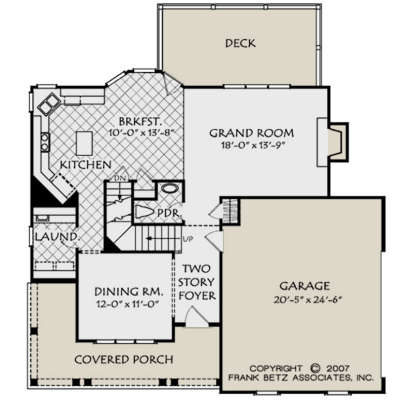 Main Floor for House Plan #8594-00041