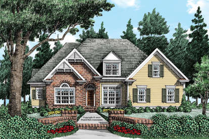 Traditional House Plan #8594-00044 Elevation Photo