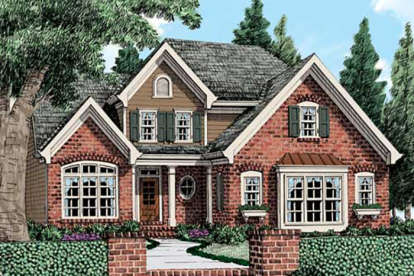 Traditional House Plan #8594-00045 Elevation Photo