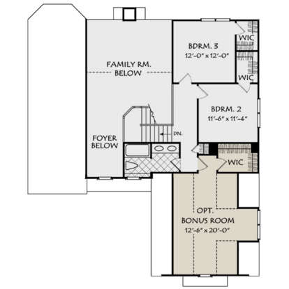 Second Floor for House Plan #8594-00045