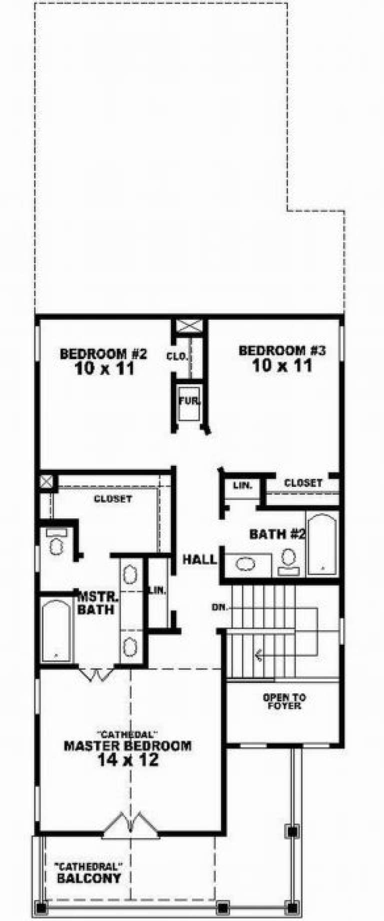 House Plan House Plan #2083 Drawing 2