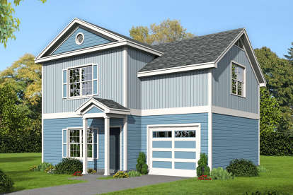 2 Bed, 2 Bath, 1400 Square Foot House Plan - #940-00148