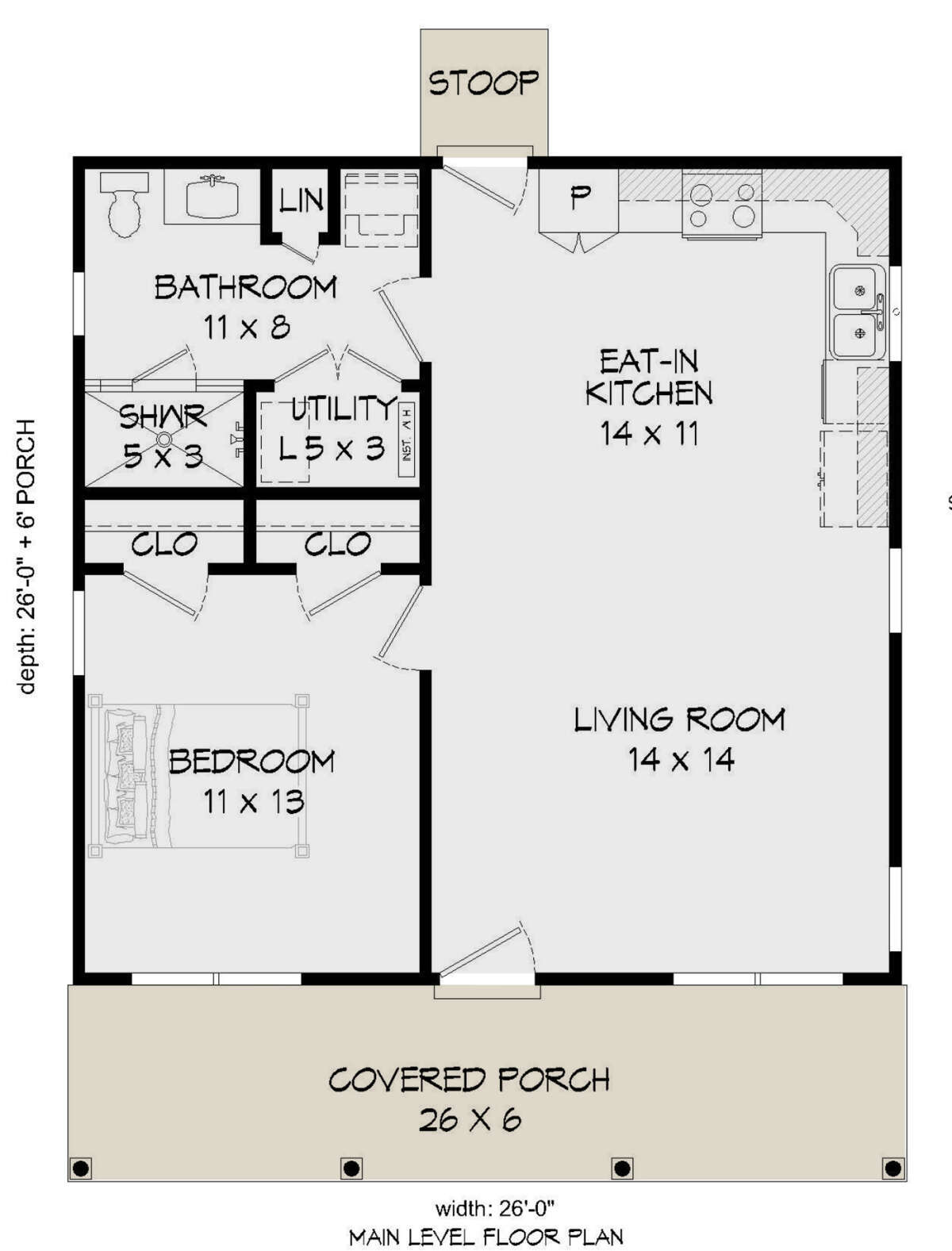 Main Floor  for House Plan #940-00149