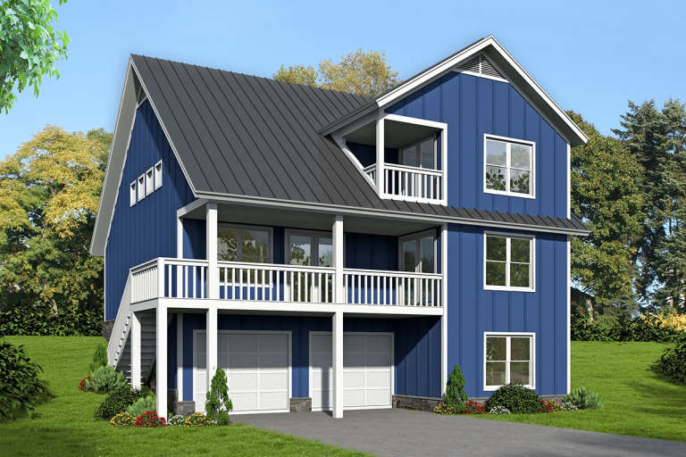 House Plan House Plan #20834 Front Elevation 