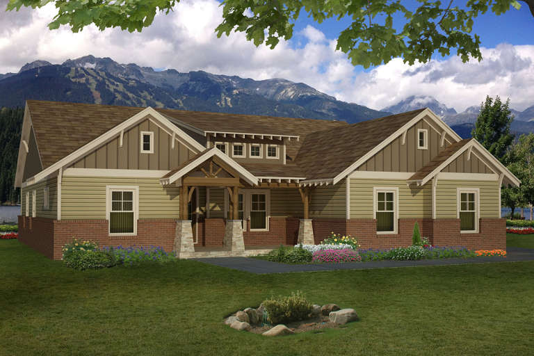 House Plan House Plan #20835 Front Elevation 