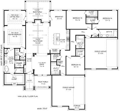 Main Floor for House Plan #940-00152