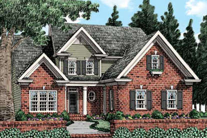 Traditional House Plan #8594-00047 Elevation Photo
