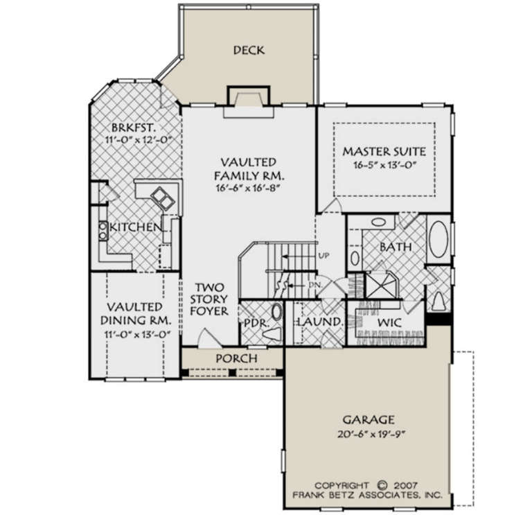 House Plan House Plan #20837 Drawing 1