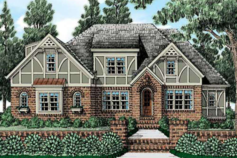 House Plan House Plan #20838 Front Elevation 