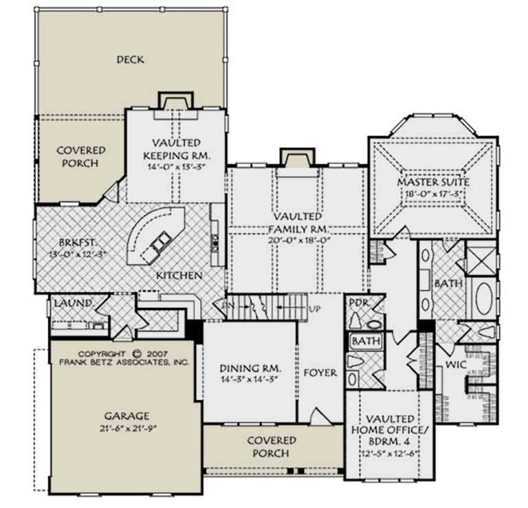 House Plan House Plan #20839 Drawing 1