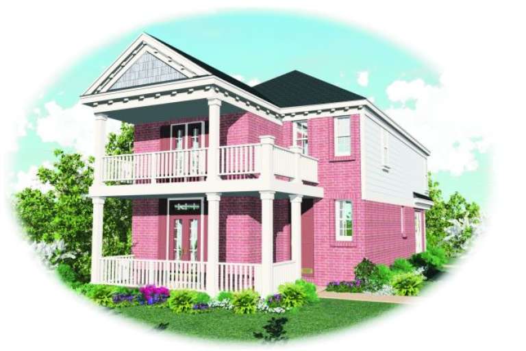 House Plan House Plan #2084 Front Elevation