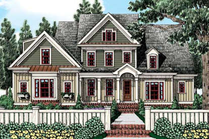 Country House Plan #8594-00050 Elevation Photo