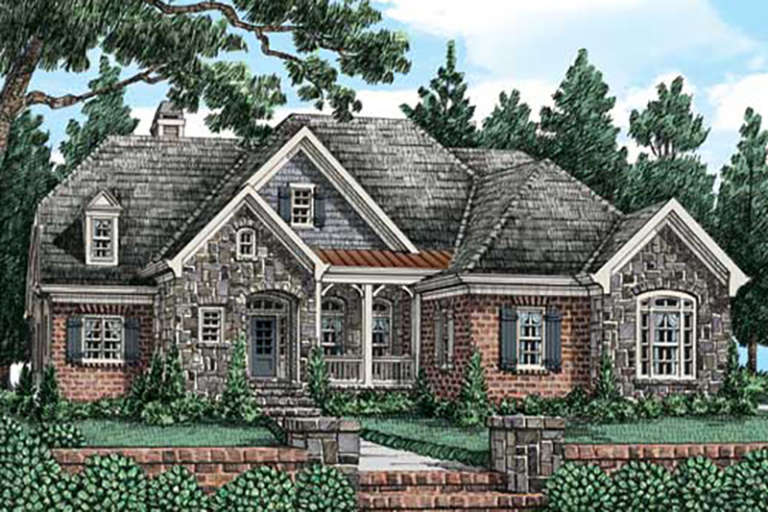 House Plan House Plan #20841 Front Elevation 