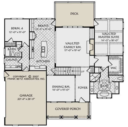 Main Floor for House Plan #8594-00052