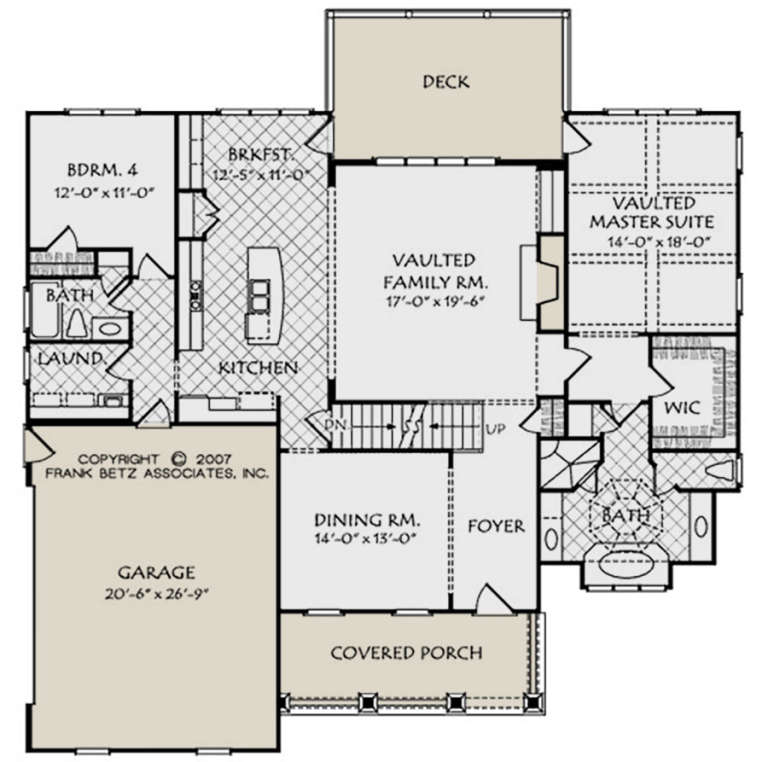 House Plan House Plan #20842 Drawing 1