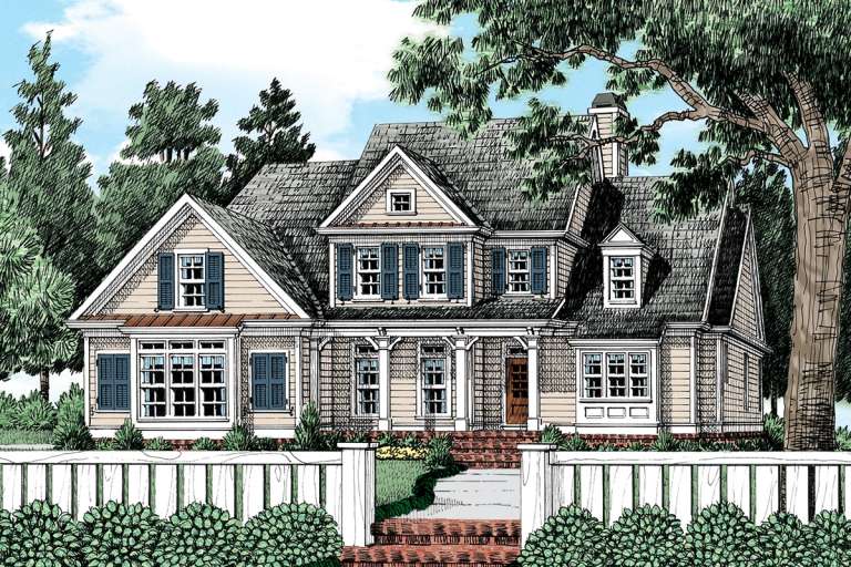 House Plan House Plan #20844 Front Elevation 
