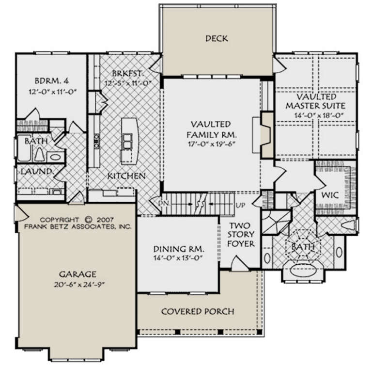 House Plan House Plan #20844 Drawing 1