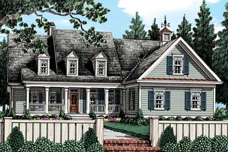 House Plan House Plan #20847 Front Elevation 