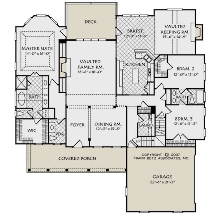 House Plan House Plan #20847 Drawing 1