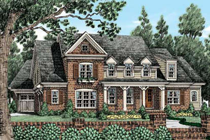Traditional House Plan #8594-00058 Elevation Photo