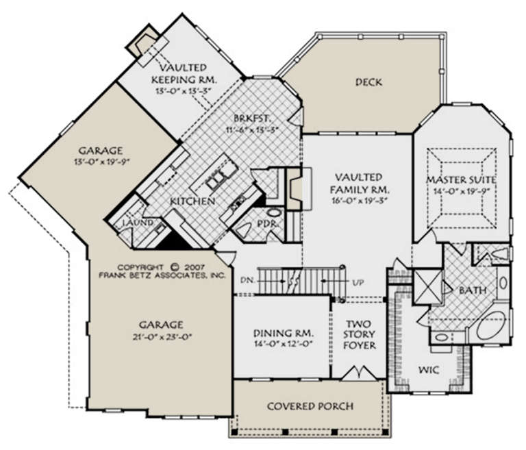 House Plan House Plan #20849 Drawing 1