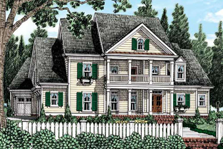 House Plan House Plan #20850 Front Elevation 