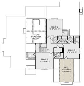 Second Floor for House Plan #8594-00061