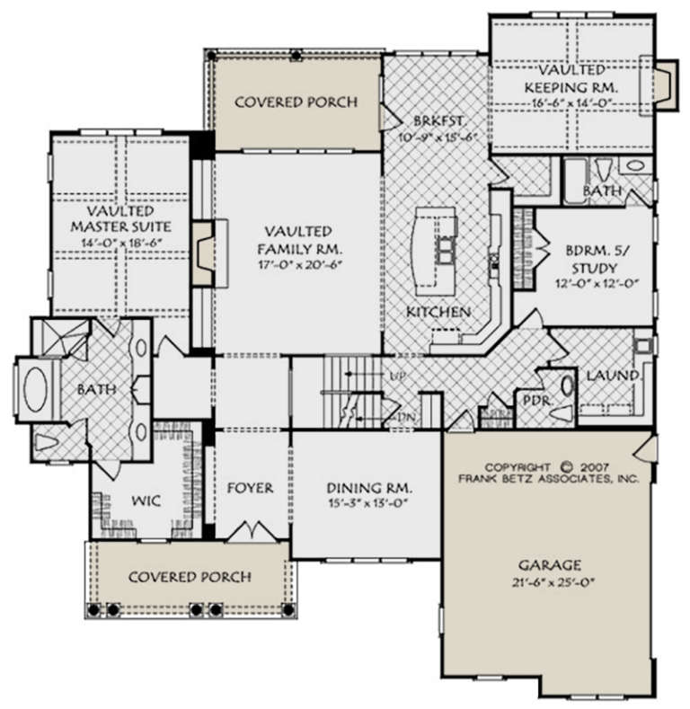 House Plan House Plan #20853 Drawing 1