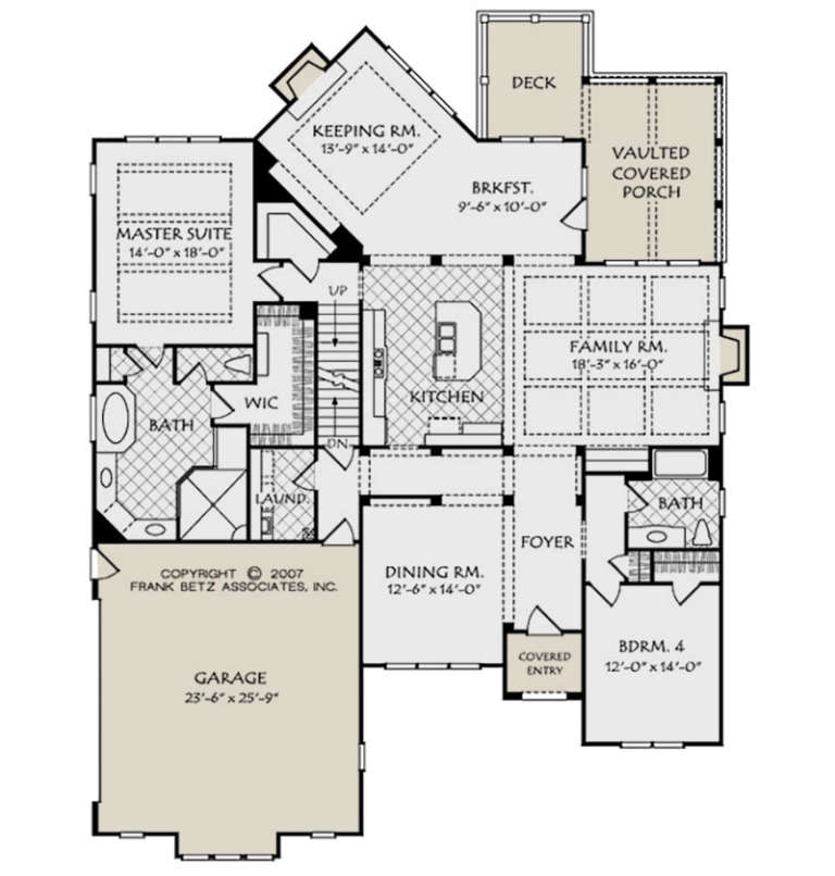 House Plan House Plan #20854 Drawing 1