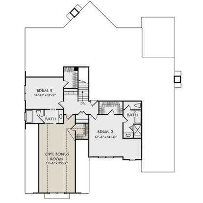 Second Floor for House Plan #8594-00063